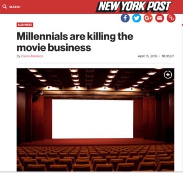 20 more things millennials are ruining