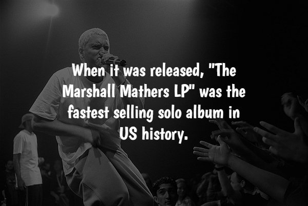 eminem stan - When it was released, "The Marshall Mathers Lp" was the fastest selling solo album in Us history.