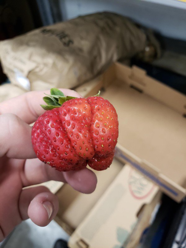 Strawberry fist.