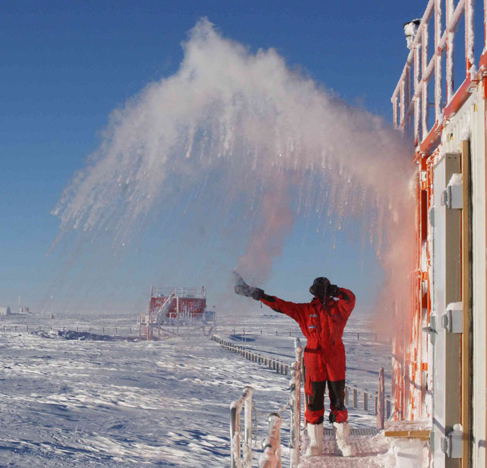 “In spite of being in an inhospitable desert, Concordia is highly attractive to researchers from different fields such as astronomy and human physiology”