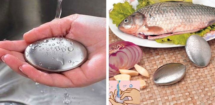 One of the worst parts about dealing with fish is the lingering odor they leave behind.  Leave smelling like seafood (or any other odor for that matter) behind with this stainless steel Hand Odor Remover Bar. $7.99 Get it <a href="https://amzn.to/2A0NklD" target="_blank" rel="nofollow"><font color="red"><b>HERE</font></b></a>.