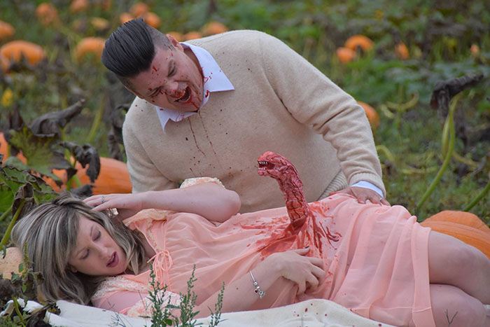 The most terrifying maternity shoot ever