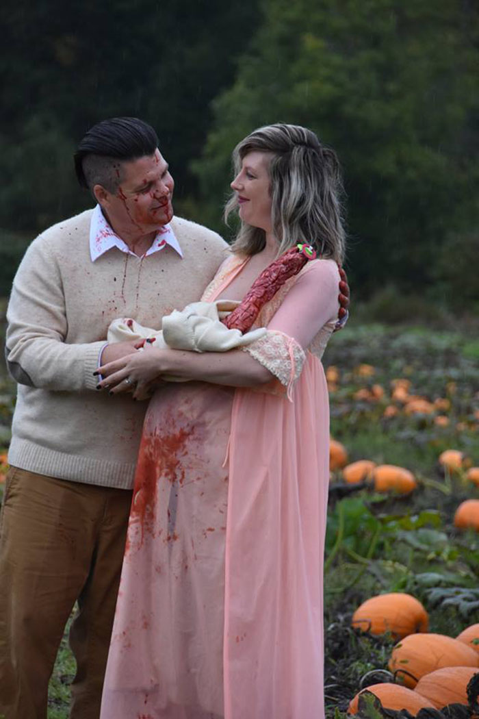 The most terrifying maternity shoot ever