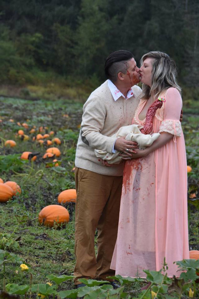 The most terrifying maternity shoot ever