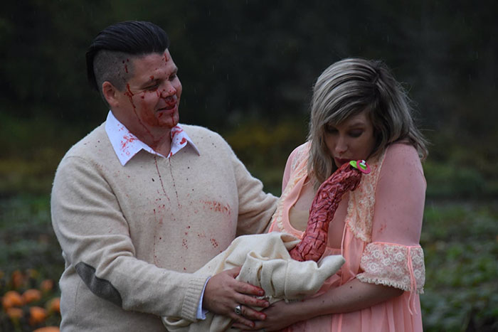 The most terrifying maternity shoot ever