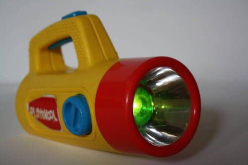 playskool flashlight red green