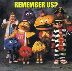 mcdonalds characters - Remember Us? Au