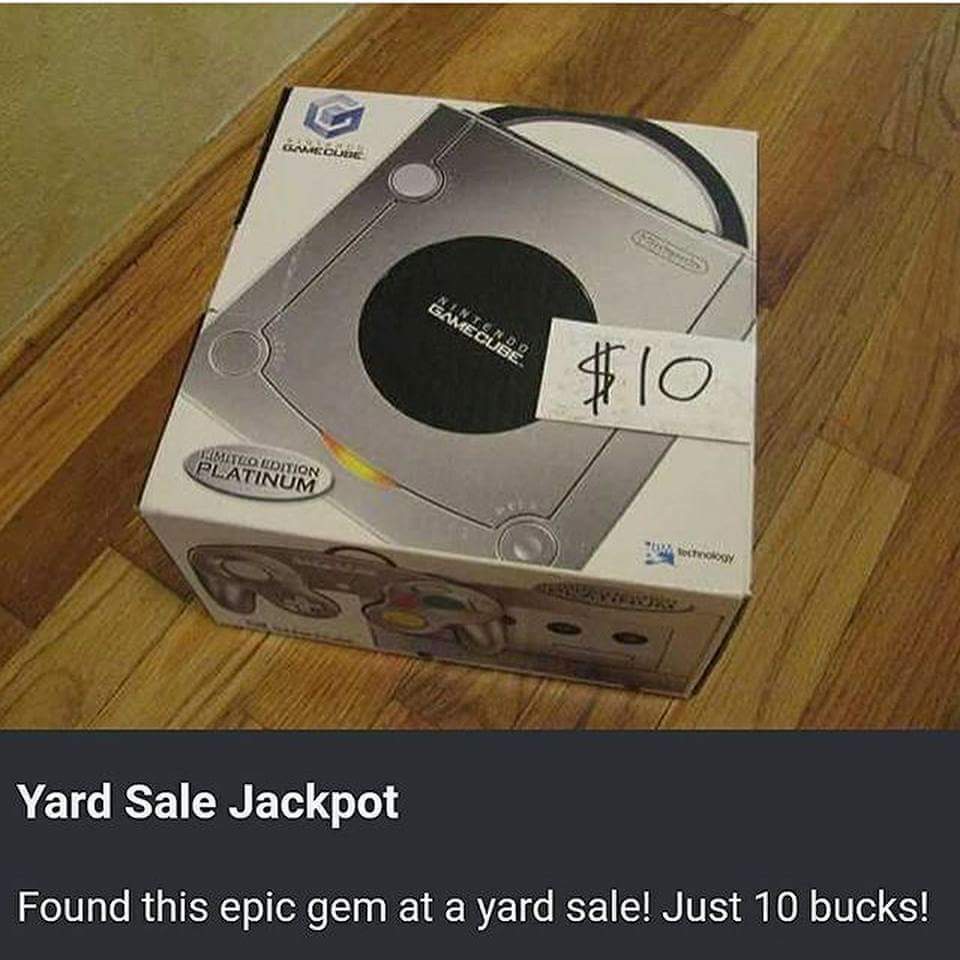 Guy hits a Yard Sale Jackpot