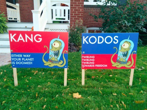 fail don t blame me i voted for kodos - Kang Kodos Either Way Your Planet Is Doomedi Twirling Twirling Twirling Towards Freedom