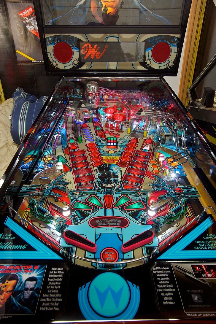 Arkansas: A pinball machine cannot give away more than 25 free games to any player who keeps continually winning.