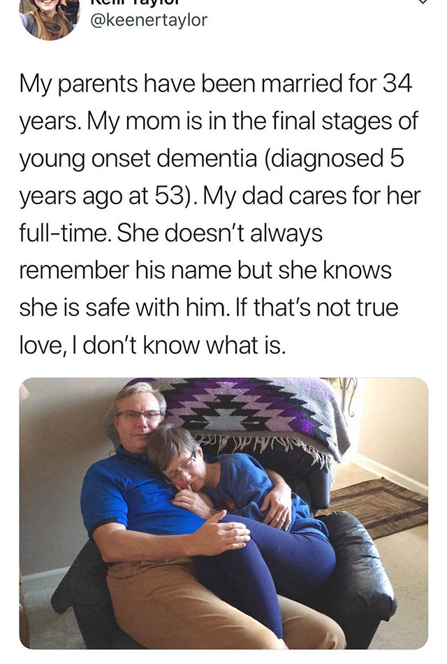 married young memes - Ich Tuyiui My parents have been married for 34 years. My mom is in the final stages of young onset dementia diagnosed 5 years ago at 53. My dad cares for her fulltime. She doesn't always remember his name but she knows she is safe wi