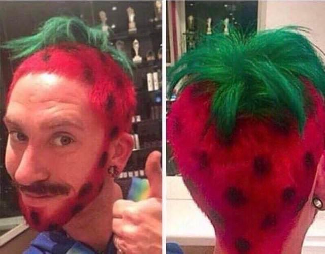 strawberry hair