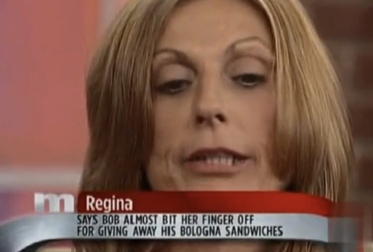 funny maury headlines - m Regina Says Bob Almost Bit Her Finger Off For Giving Away His Bologna Sandwiches