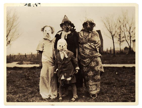 halloween costumes 100 years ago