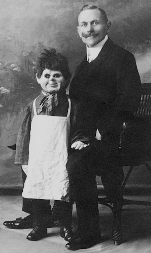 creepy ventriloquist dummy