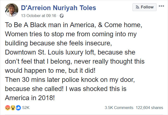 Racist Woman Blocks Black Man From Entering His Own Luxury Apartment