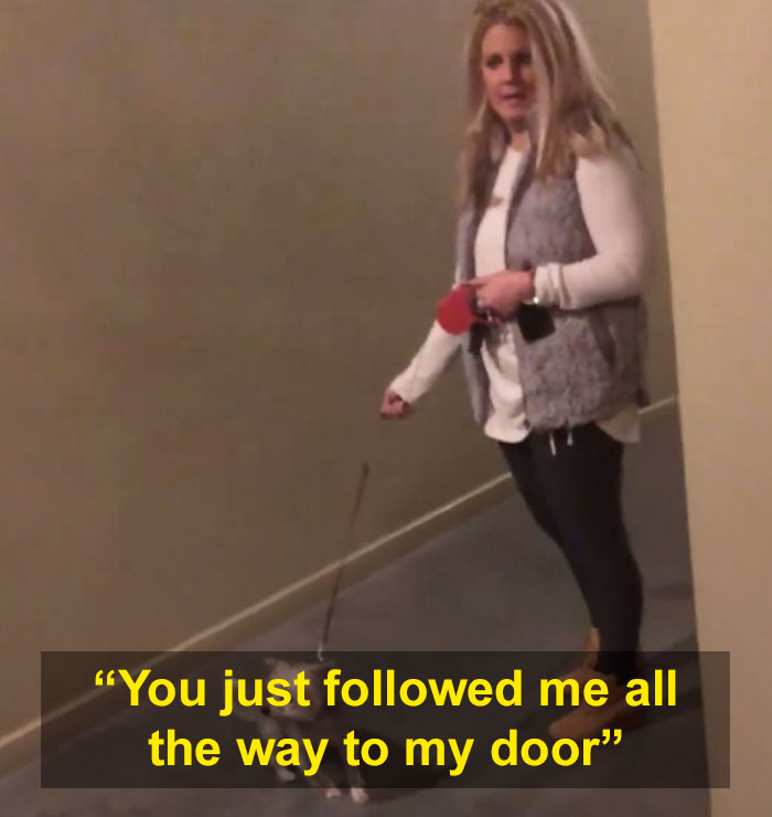 Racist Woman Blocks Black Man From Entering His Own Luxury Apartment