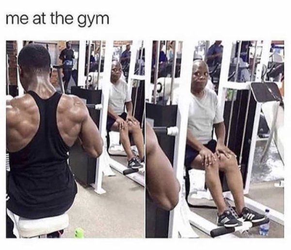 me at the gym - me at the gym