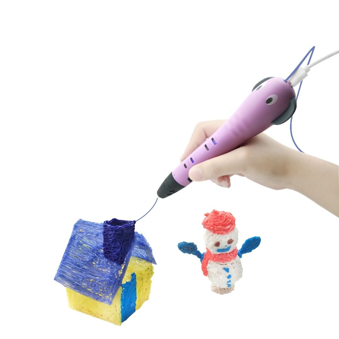 A 3D pen lets you ’draw’ any object you like.