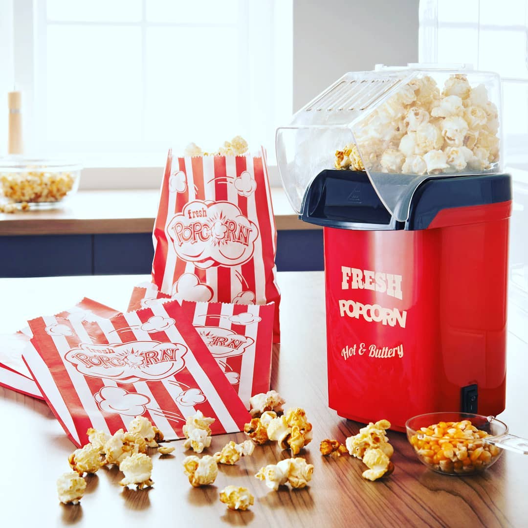 What about a portable popcorn maker?