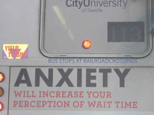 vehicle - CityUniversity of Seattle Yen Tu Bus Stops At Railroadcrossings Anxiety Will Increase Your Perception Of Wait Time