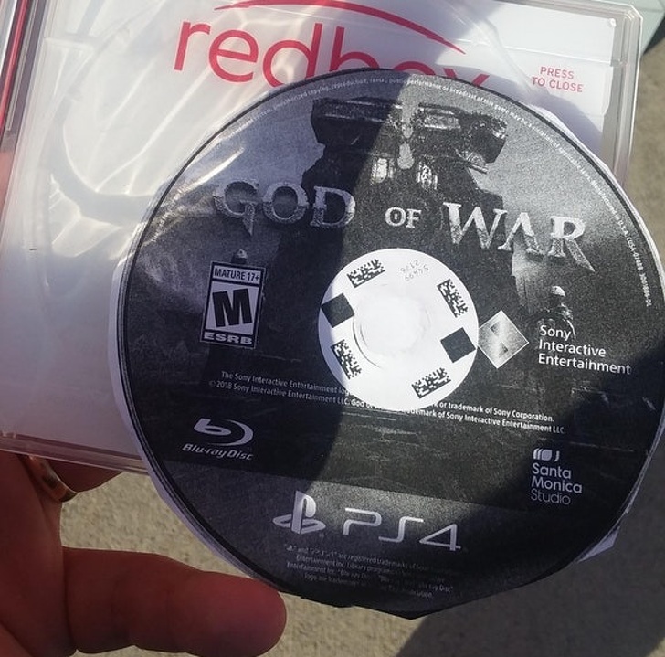 blu-ray disc - redh Press To Close God Of Wad Mature 17 Esrb Sony Interactive Entertainment The Sosylateractive Entertainment is 2018 Sony Interactive Entertainment Licle or trademark of Sony Corporation mark of Sony Interactive Entertainment Llc. Bluray 