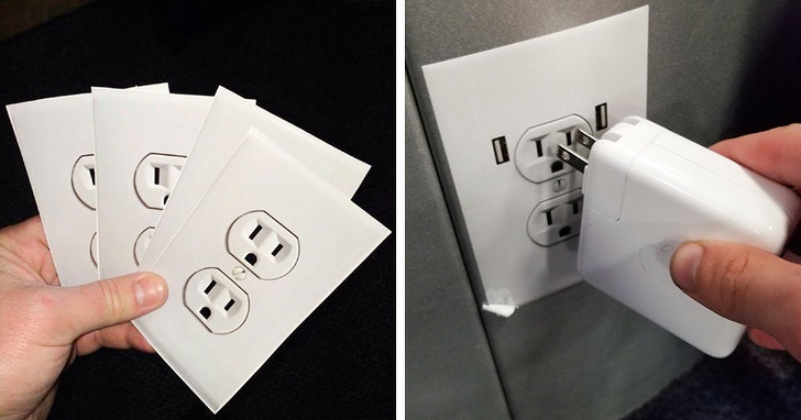 power outlet stickers