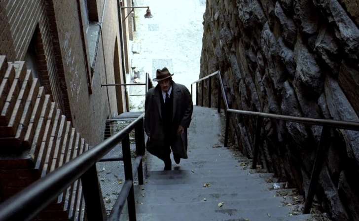 In Washington, D.C., you can find one of the film’s location landmarks: a set of stone stairs which Regan threw Father Karras down in the film. They’re known today as “The Exorcist Steps.” Considering she throws him out of a window and down 40 feet, I have a feeling that’s outrageously unrealistic.