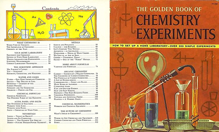 David’s passion grew even further when he acquired ‘The Golden Book Of Chemistry Experiments,’ as a gift from his grandfather