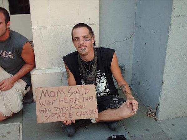 best homeless person signs - Mom Said Wat Here That Was Zvisagol Spare Change