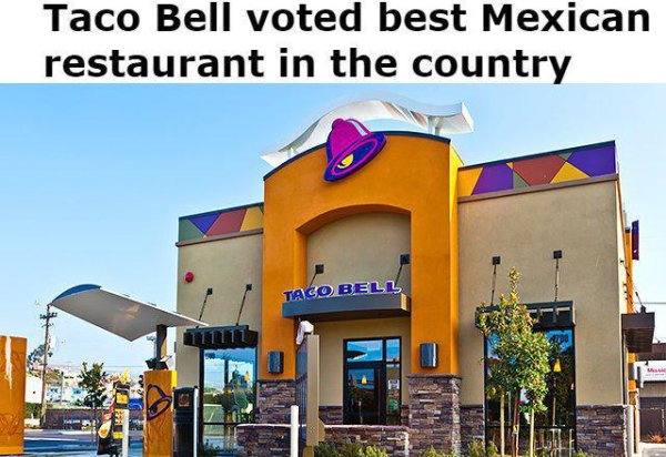 taco bell drive thru - Taco Bell voted best Mexican restaurant in the country Taco Bell