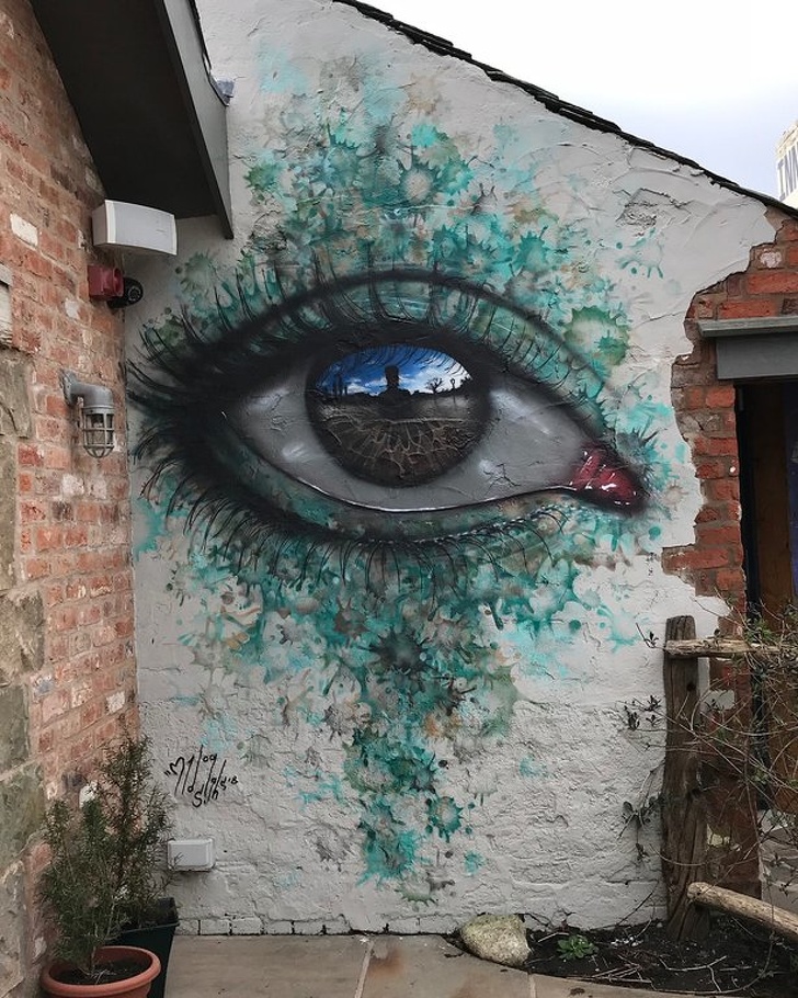 Street Art in Lancashire, UK