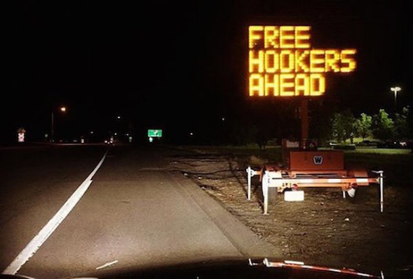 night - Free Hookers Ahead