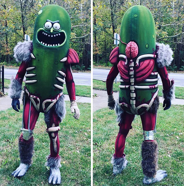pickle rick cosplay