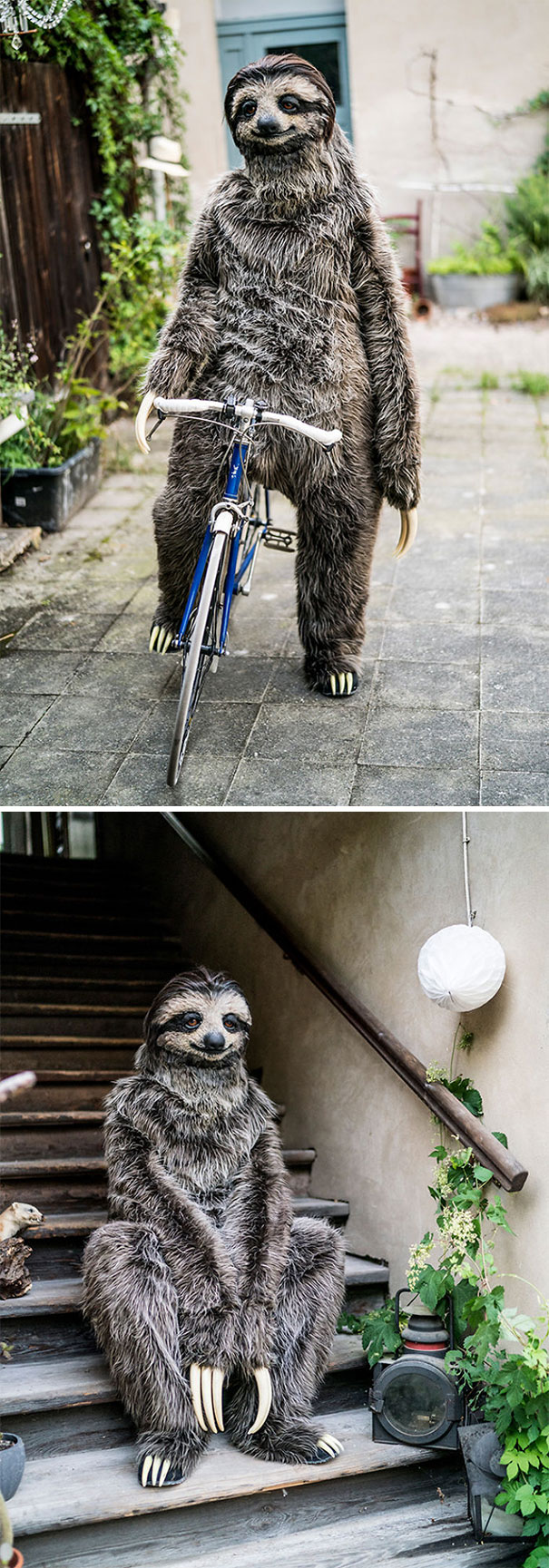 realistic sloth costume - Vonian