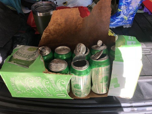“These overheated cans not only exploded simultaneously while I was driving, but they also tore apart the box.”