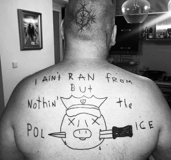 aint ran from nothing but the police - Ain't Ran But From Nothin' Pol I Ce