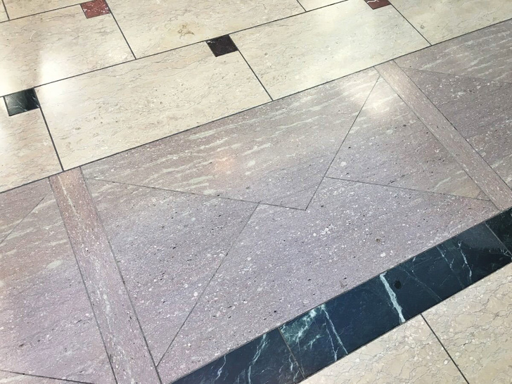 The floor tiles are the best indicator that you’re at the US Postal Museum.