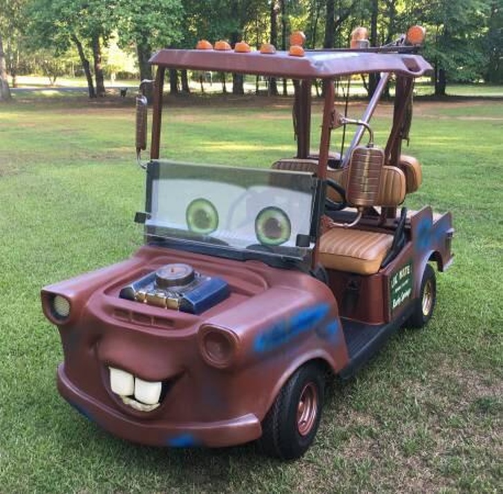 mater golf cart