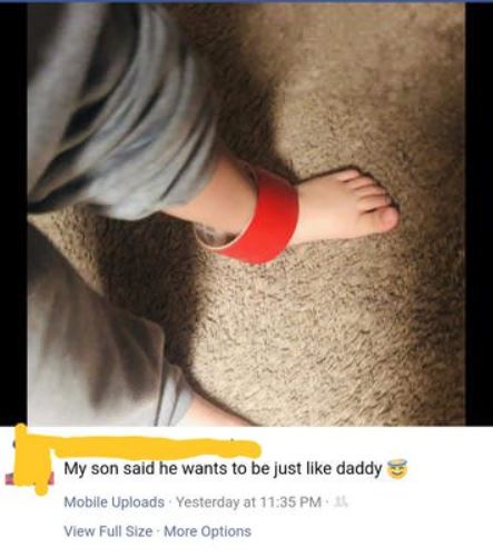 photo caption - My son said he wants to be just daddy Mobile Uploads Yesterday at View Full Size More Options