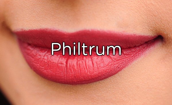 beautiful lips - Philtrum
