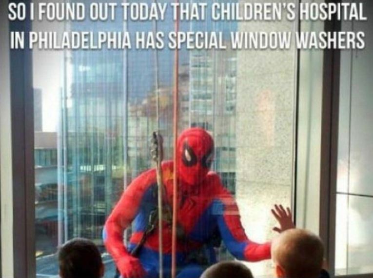 children's hospital of philadelphia inside - So I Found Out Today That Children'S Hospital In Philadelphia Has Special Window Washers