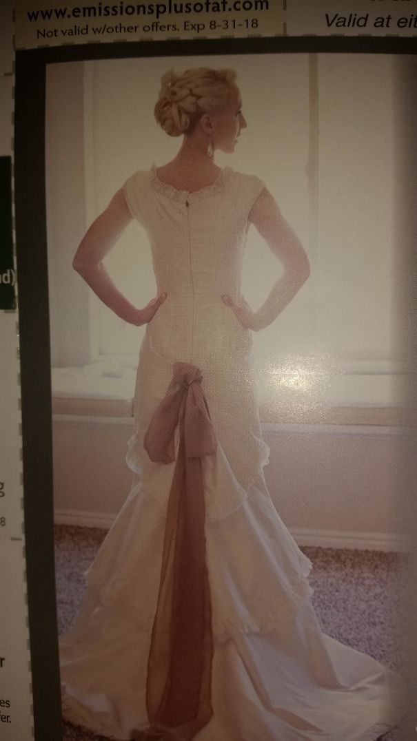 unfortunate wedding dress - Not valid wother offers. Exp 83118 Valid at eit 00