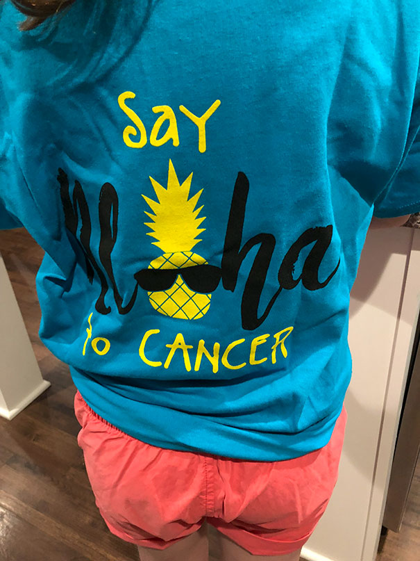 say aloha to cancer shirt - Say 10 Cancer