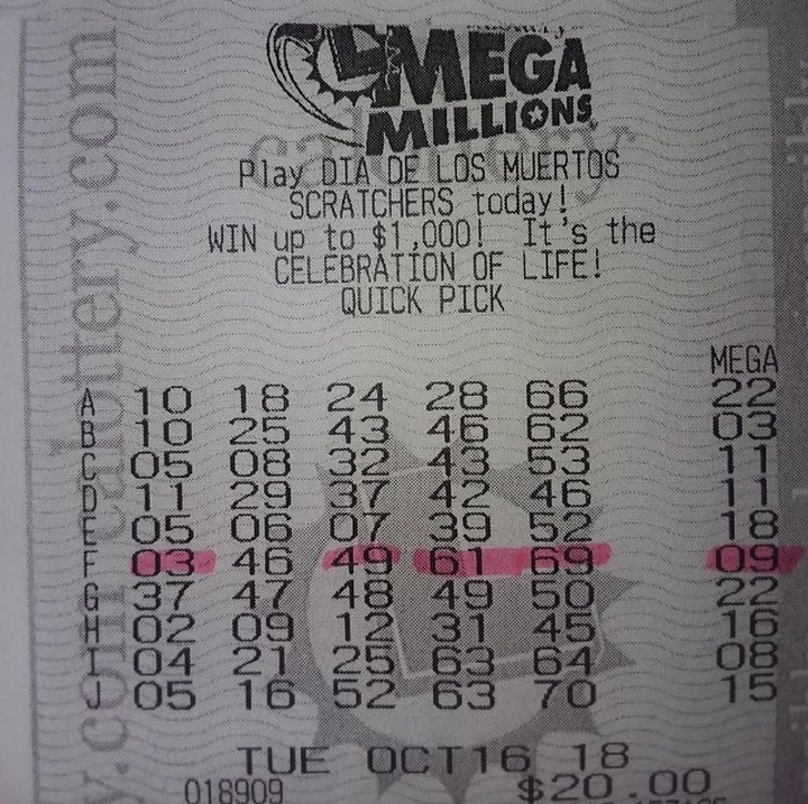 “I missed a part of $667 million lottery by one digit.”