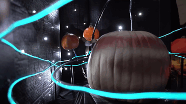 20 pumpkins carved by NASA engineers