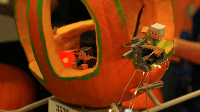 20 pumpkins carved by NASA engineers