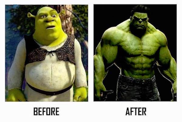 before after funny - Before After