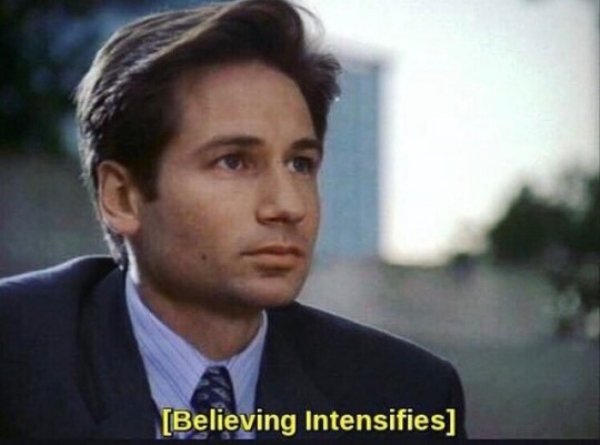 mulder x files - Believing Intensifies