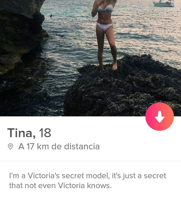 vacation - Tina, 18 O A 17 km de distancia I'm a Victoria's secret model, it's just a secret that not even Victoria knows.